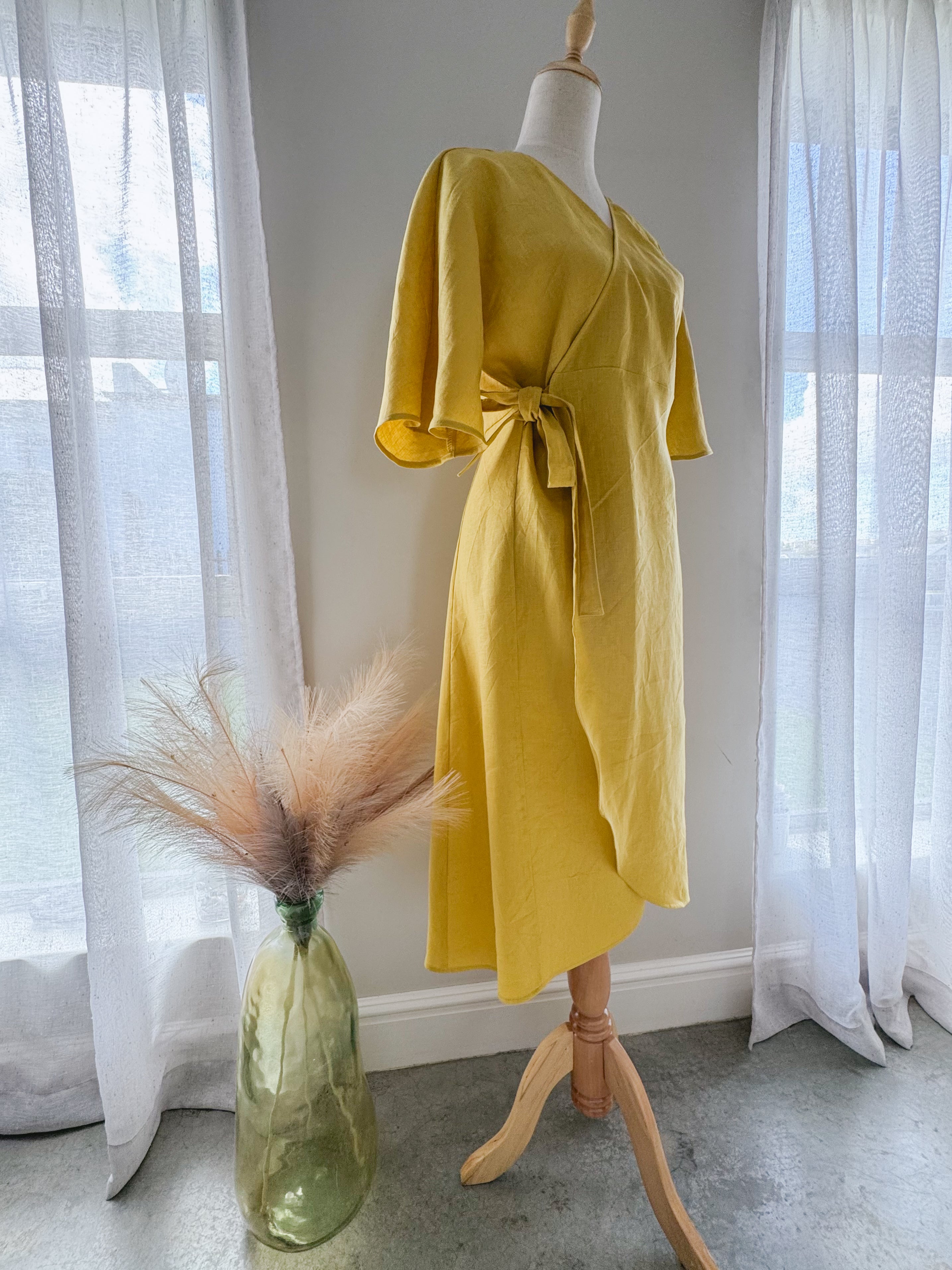 Kimono Wrap Dress